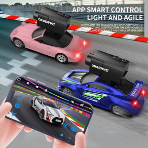 Voiture RC à dérive 4 roues motrices à proportionnalité totale, version Q, avec caméra, 2,4 G, liaison Wi-Fi pour téléphone, distance de contrôle de 20 m avec fonction de capture photo - Product Image 5