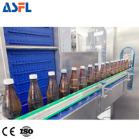 Ligne de production automatique de sodas à petite échelle, contrôlée par PLC, machine de mise en bouteille de boissons gazeuses pour eau pétillante et boissons en fût