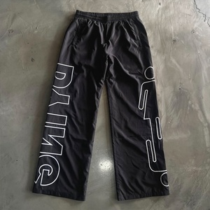 Fabricante de Ropa, Pantalones Holgados con Logotipo Personalizado, Pantalones Deportivos de Nylon con Cintura Elástica para Hombre - Product Image 2