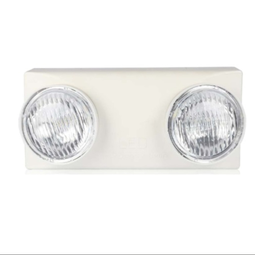 Boyid Factory Price LED Double Heads Emergency Light 20000 Hours Working Time High Quality Rechargeable Exit Light Plastic