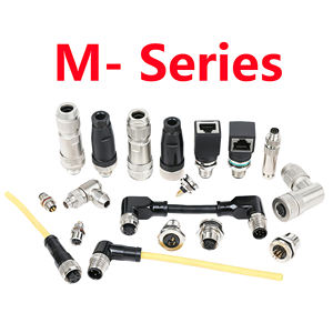 Connecteur métallique BEXKOM M8Y(Fe-R) 3 à 8 broches plaquées or, à visser, blindé EMC, IP67, anti-vibration, anti-corrosion - Product Image 6