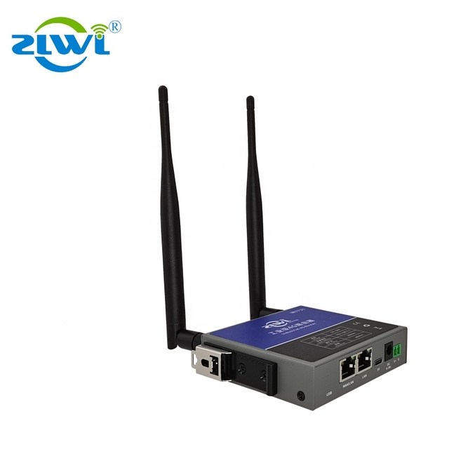 ZLWL Industrial Cellular 4G LTE Router Wifi AP Vpn Iot Gateway Modem Wireless Sim Card Router With RS485