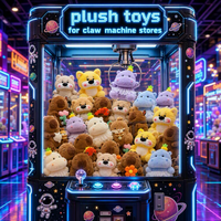 Peluches Corgi pour machines à prix d'arcade, cadeaux fantaisie pour chiens, pour jeux à griffes, fêtes et présentoirs de vente au détail