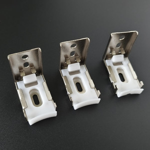 Support à pression en fer fixe pour fenêtre stores vénitiens Installation store enrouleur doux gaze rideau bois rideau rideau accessoires - Product Image 4