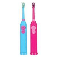 Brosse à dents électrique professionnelle KALWEL pour enfants, poils souples, étanche, blanchiment des dents, nettoyage en profondeur, 6000 tr/min