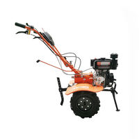 Micro-cultivateur agricole multifonctionnel BISON (CHINE) pour la culture des pommes de terre, machine à motoculteur rotatif pour les exploitations familiales