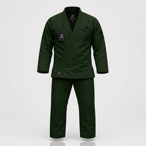 Uniforme de BJJ para Hombre, Conjunto de Kimono de Artes Marciales, Chaqueta y Pantalones de Jiu Jitsu, Material de Algodón Premium, Ajuste Cómodo, Duradero, Deportivo - Product Image 4