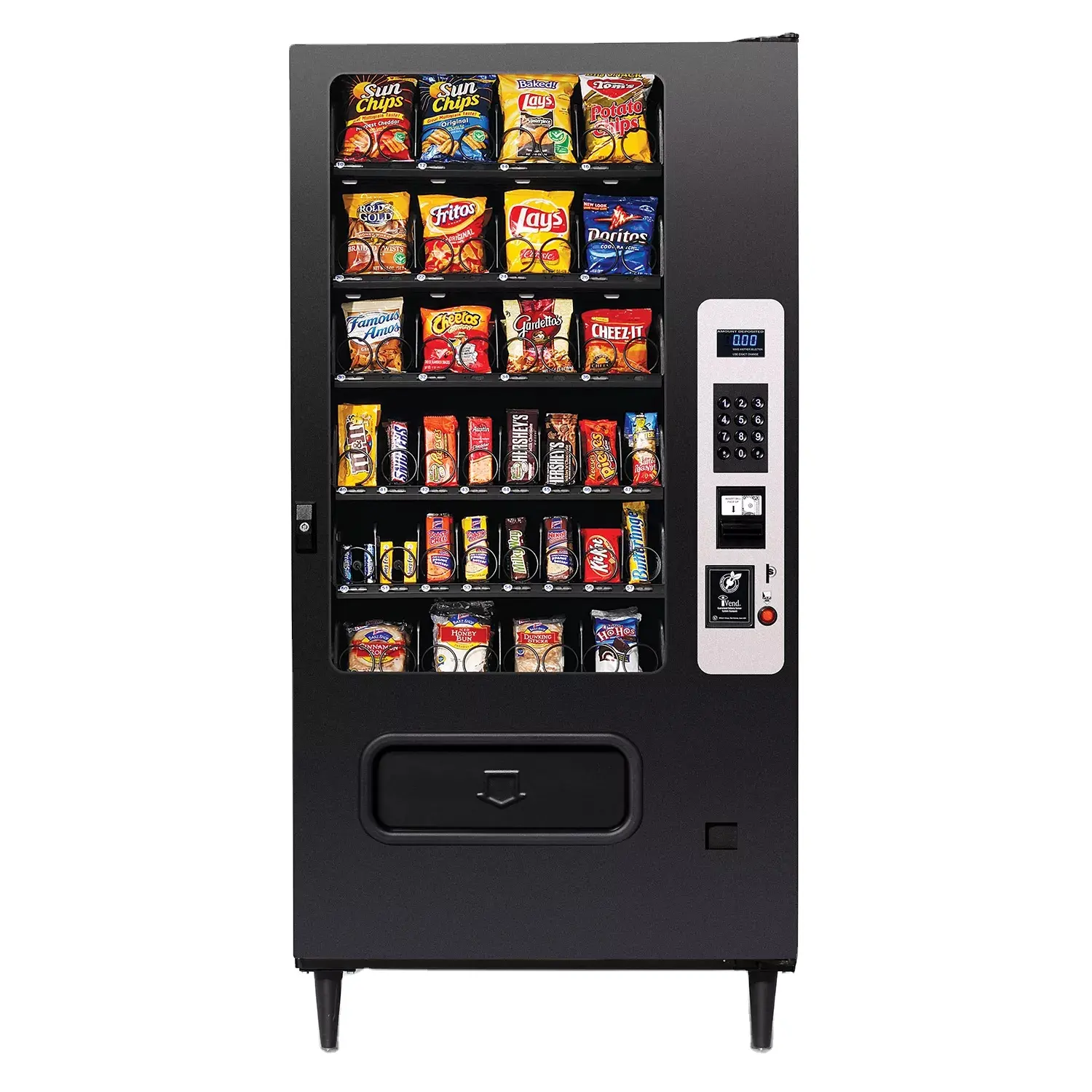 Mini máquina expendedora de patatas fritas y aperitivos, nevera refrigerada para bebidas pequeñas, autoservicio inteligente para reserva de Hotel