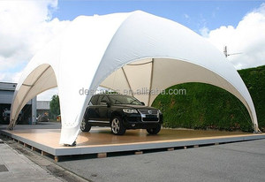 Tente dôme croisée en aluminium robuste pour événements, festivals et fêtes - Product Image 2