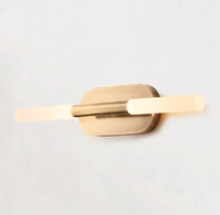 Lampe murale intérieure minimaliste à bande longue, chambre à coucher, chevet, style nordique, luxe, salon, hôtel, couloir, lampe murale LED
