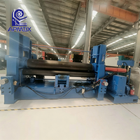 Machine à rouler les tôles robuste à 3 rouleaux universels, vente en gros d'usine