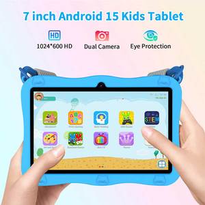 Tablette PC <span class=keywords><strong>Pritom</strong></span> <span class=keywords><strong>K7</strong></span> PRO Android 15, 7 pouces, WiFi, tablette pour enfants, 8 Go de RAM, 32 Go de ROM, 1024*600 HD, tablettes d'apprentissage pour enfants, tablettes pour bébés pas chères - Product Image 3