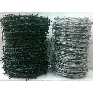 Alambre de Púas Recubierto de PVC de Buena Calidad, Alambre de Púas Galvanizado por Inmersión en Caliente para Cercas de Jardín, 50 kg - Product Image 4