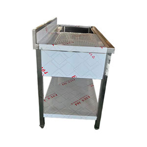 Fregadero de cocina de acero inoxidable 201 de alta calidad VICTORY, equipo de catering de lavabo inoxidable para hoteles y restaurantes - Product Image 6