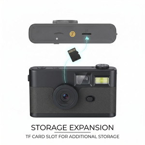 Cámara Digital Estilo Retro de 13MP 1080P para Vlogging con Modos de Filtro y Antivibración para Principiantes en Fotografía - Product Image 6
