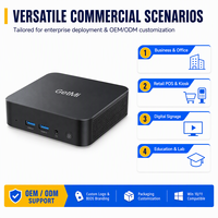 PC Mini Gaming Intel Core I5 6200U 8 16GB 256 512GB 4K Dual HD-MI Win 11/10 Langsung dari Pabrik, PC Desktop Kecil untuk Rumah dan Kantor