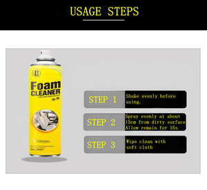 Limpiador <span class=keywords><strong>de</strong></span> Espuma <span class=keywords><strong>Automotriz</strong></span> para Interiores <span class=keywords><strong>de</strong></span> Automóviles y Asientos <span class=keywords><strong>de</strong></span> Sofá - Spray Descontaminante sin Enjuague con Agente Tensioactivo - Product Image 2