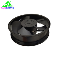 Kipas Aksial AC 22060 220x220x60mm 2600RPM 400CFM Bantalan Bola 110V 220V 380V Kipas Pendingin Industri Tanpa Sikat untuk Kabinet