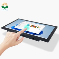 Señalización Digital Negra, Panel HMI para PC de 15.6 Pulgadas, HD-MI, RK3568, 2+16 GB, 1920*1080, Sistema Operativo, Montaje en Pared/Escritorio con Pantalla Táctil Capacitiva