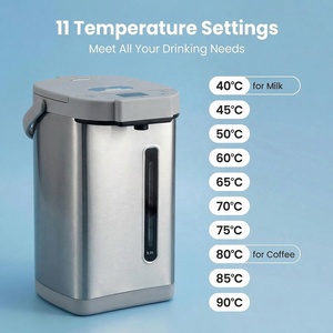 Nuevo Modelo Ideal para Oficina en Casa, Hervidor de Agua Eléctrico con Pantalla LED y Temperatura Ajustable, Termo de 5 Litros, Dispensador de Agua - Product Image 3