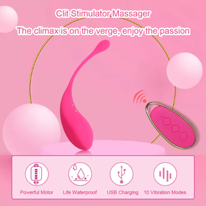 Silicone Vibrant Oeuf Sexe Adulte Jouet Avec Télécommande G Spot Clitoris Masseur Amour Oeuf pour Femmes Masturbation Oeuf Vibrateur - Product Image 5