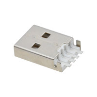 Conector USB 2.0 Tipo A, Enchufe de 4 Núcleos de Doble Cara, 16.5mm, Macho, 3A/5A, 180°, para Cable de Carga