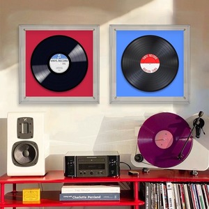 Acrylic Vinyl Record <strong>Frame</strong> 12" LP <strong>Album</strong> Collector Display Case Dust-Proof Clear Acrylic Framen Retro Music Decor - Product Image 2