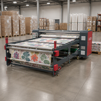 Calandre de sublimation haute vitesse 1,2 m 1,7 m 1,9 m 2,1 m – Machine à rouleaux de presse thermique