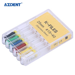 AZDENT Thép Không Gỉ Tay Sử Dụng Nha Khoa Nội Nha Gốc Kênh K Tập Tin - Product Image 2