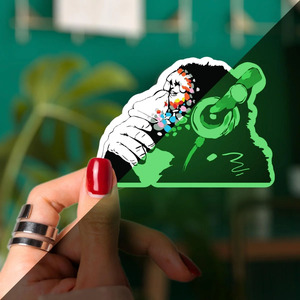 Pegatinas luminosas de estrellas de PP brillantes personalizadas que brillan en la oscuridad - Product Image 4
