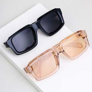 Lunettes de soleil polarisées UV400 en acétate, monture épaisse rétro écaille de tortue, personnalisables avec logo, pour hommes et femmes, collection 2025 - Product Image 2