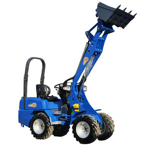 Mini Construction and Farming Wheel <strong>Loader</strong> 800kg Load Capacity and 0.3m3 <strong>Bucket</strong> Small <strong>Size</strong> Easy Operation - Product Image 1
