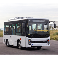 Bus Électrique de Luxe pour la Ville, 19-28 Places, Nouveaux Autocars Urbains, Minibus pour le Transport de Passagers, Transmission Automatique