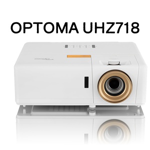 Projecteur Optoma UHZ718 (UHZ50) 4K Laser Intelligent 3200 Lumens 3D Home Cinéma Taux de Rafraîchissement Élevé <span class=keywords><strong>Gaming</strong></span> 240Hz Bureau Professionnel - Product Image 2