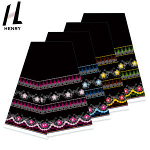 Factory Directly Sales Custom New Design Big Floral Plant-Printed <strong>Fabric</strong> for Guam Marshallese Skirt - Product Image 3