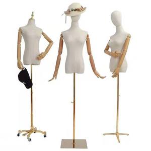 Vestido <span class=keywords><strong>de</strong></span> tela forma coser ajustable ropa <span class=keywords><strong>de</strong></span> <span class=keywords><strong>sastre</strong></span> maniquí Torso femenino con la cabeza - Product Image 1