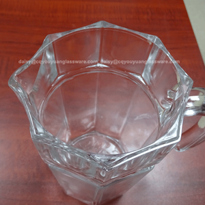 Jarra de Agua de Vidrio de Grado Alimenticio de 1.5 Litros con Tapa, Económica - Product Image 2