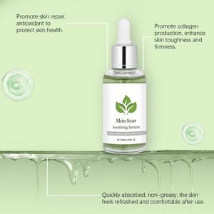 Suero Calmante para Cicatrices 50ml, Marca Privada OEM, Vitamina E, Aloe, Centella, Reduce Marcas de Quemaduras, Estrías, Vegano - Product Image 6