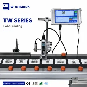 Imprimante jet d'encre industrielle en ligne, imprimante de marquage de codes par pulvérisation continue entièrement automatique pour chaîne de montage - Product Image 6