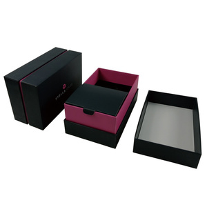 Nice Paper Cardboard Jewelry Packaging Box With Sponge Tray - Product Image 3