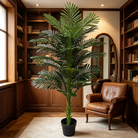 Hochwertige Hochzeits-Gastgeschenke Künstliche Tropische Palme Plastik-Palme für Innenräume Haus Garten Büro Hotel Zimmer Dekoration