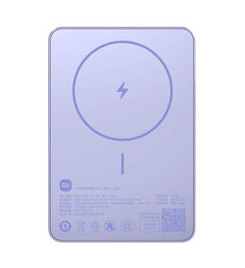 แบตสำรองแม่เหล็กไร้สาย Mi รุ่นดั้งเดิม ความจุ 5000mAh สีดำ รองรับการชาร์จไร้สายสูงสุด 7.5W ชาร์จเร็ว USB-C PD 22.5W - Product Image 3