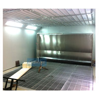 Système de type sec/humide Four de chauffage infrarouge pour meubles Salle de séchage de peinture Cabines de pulvérisation de peinture en bois