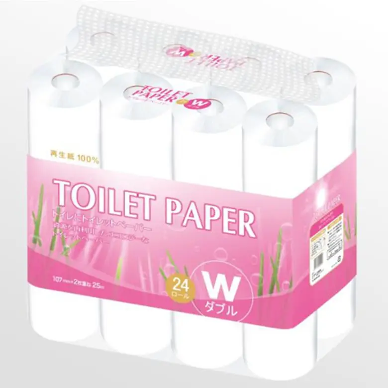 Ücretsiz örnek fabrika toptan ucuz yumuşak karışık hamuru kağıt 2Ply kağıt tuvalet kağıdı
