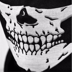 Yx Versatile Sports Half-face Polyester Headscarf Magic <b>Riding</b> Halloween Prop Windproof Cycling Face <b>Cover</b> - Product Image 4