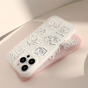 Custodia <span class=keywords><strong>per</strong></span> iPhone 16 Pro Max 17 13 11 in Silicone Economica all'Ingrosso con Motivo di Bambina Carina <span class=keywords><strong>per</strong></span> Uso Quotidiano - Product Image 4