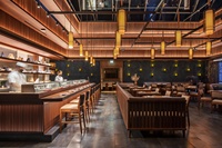 Comptoir de Bar de Sushi personnalisé, de style moderne, Design d'intérieur de Restaurant japonais, meubles commerciaux, d'usine, nouvelle collection