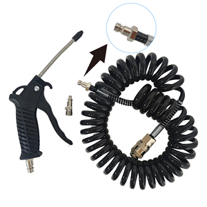 High-Flow Pneumatic Air Spray Blow Gun Set for <b>Car</b> Cleaning Including Other Pneumatic Tools - Product Image 5