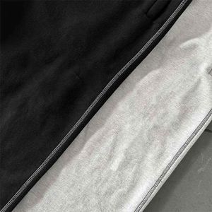 <span class=keywords><strong>Pantaloni</strong></span> da Jogging Personalizzati da Uomo a Righe <span class=keywords><strong>con</strong></span> Cuciture a Contrasto, Gamba Larga, Stile Flare, Casual <span class=keywords><strong>in</strong></span> Cotone <span class=keywords><strong>con</strong></span> Vita Elastica - Product Image 5