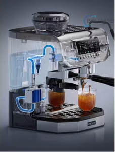 Máquina de <span class=keywords><strong>Espresso</strong></span> Semiautomática Stelang ST 530 con Molinillo Integrado, Bomba de 15 Bares de Presión, 58 mm, para Hogar, Cafetería Comercial - Product Image 4